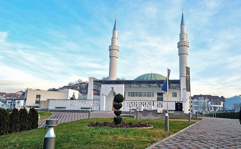 photo of view of King Abdulah Mosque in Tuzla, Bosnia & Herzegovina.