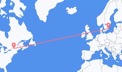 Flights from Plattsburgh to Kalmar