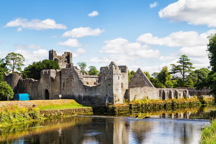 Photo of the Desmond Castle is located on the edge of the village of Adare, just off the N21 on the main Limerick to Kerry road, Ireland.