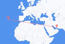 Flyg från Bandar Abbas, Iran till Terceira, Portugal