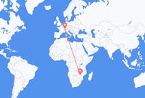 Flyrejser fra Harare, Zimbabwe til Bern, Schweiz