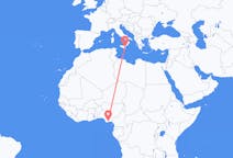 Flyreiser fra Port Harcourt, Nigeria til Catania, Italia