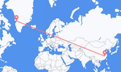 Lennot Shangraosta, Kiina Ilulissatiin, Grönlanti