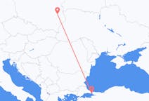Lennot Lublinista Istanbuliin
