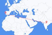 Flyrejser fra Nagpur til Lissabon