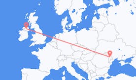 Flights from Northern Ireland to Moldova