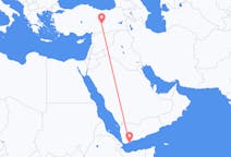 Flights from Aden to Malatya
