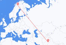 Flüge von Multan, Pakistan nach Kiruna, Schweden