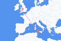 Flyreiser fra Pantelleria, Italia til Bristol, England