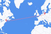 Flyrejser fra Boston til Berlin