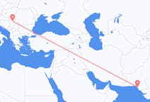 Lennot Karachista Belgradiin
