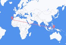 Flyg från Ternate City, Indonesien till Ajuy, Spanien