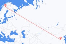 Flyreiser fra Zhengzhou, til Kiruna