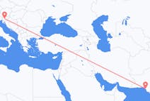 Vols de Karachi pour Ljubljana