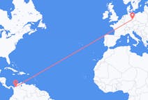 Flyreiser fra Montería, Colombia til Leipzig, Tyskland