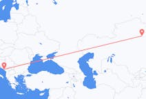 Lennot Nur-Sultanilta Tivatiin