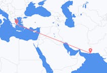 Flyrejser fra Gwadar til Athen