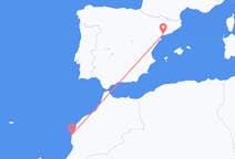 Lennot Essaouirasta, Marokko Reusiin, Espanja