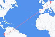 Flyreiser fra Chiclayo, Peru til Dresden, Tyskland