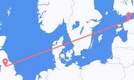 Flyreiser fra Estland til England