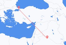 Flyg från Arar till Istanbul