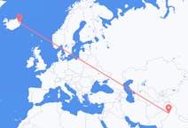 Flyrejser fra Lahore, Pakistan til Egilsstaðir, Island