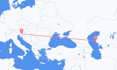 Flyg från Aktau till Ljubljana