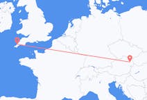 Flyreiser fra Newquay, til Vienna