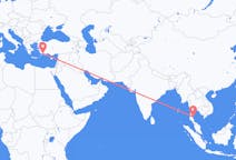 Flyrejser fra Ko Samui, Thailand til Dalaman, Tyrkiet