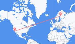 Flyrejser fra Burbank, USA til Karleby, Finland