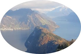 Passeio de barco pelo Lago Lucerna por uma tarde!