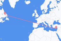 Flyrejser fra Happy Valley-Goose Bay til Larnaca