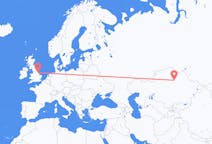Flyrejser fra Nur-Sultan, Kasakhstan til Kirmington, England
