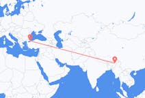 Lennot Jorhatista, Intia Istanbuliin, Turkki