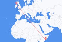Flights from Mogadishu to Derry