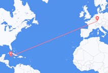 Flyreiser fra Grand Cayman, til Karlsruhe