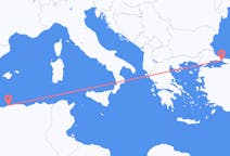 Vluchten van Algiers naar Istanboel