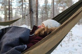 Cocooning na floresta de HaliPuu: O relaxamento final da rede ártica
