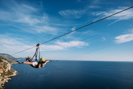 900 metra ziplining í Dubrovnik