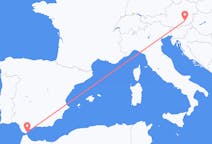 Flyg från Gibraltar till Graz