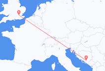 Flights from London to Mostar