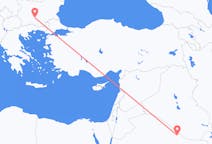 Vluchten van Rafha, Saoedi-Arabië naar Plovdiv, Bulgarije