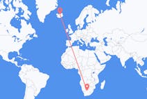 Flyreiser fra Dingleton, Sør-Afrika til Akureyri, Island