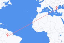 Flyrejser fra Manaus, Brasilien til Alexandroupoli, Grækenland