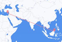 Flights from Tawau to Larnaca