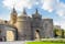 Photo of The Puerta de Bisagra, the main entrance onto the territory of Toledo city, Spain.