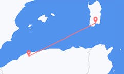 Flyreiser fra Chlef, Algerie til Cagliari, Italia