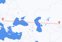 Flyrejser fra Shymkent til Tuzla