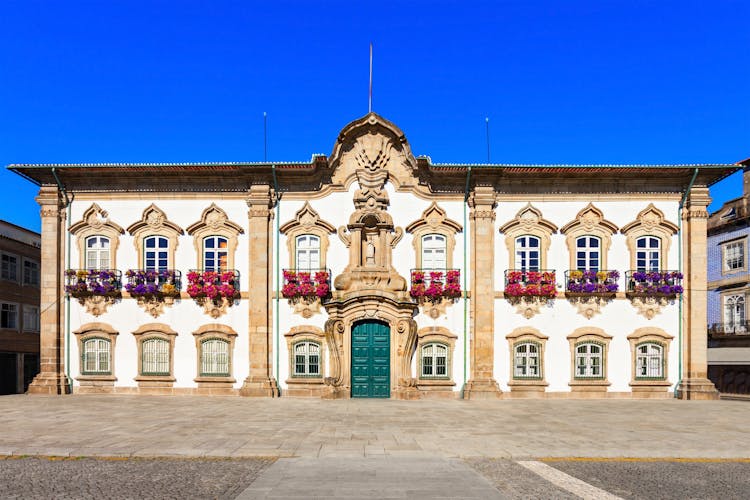 Braga City Hall or Pacos do Concelho de Braga is a municipal hall in the centre of Braga city, Portuga