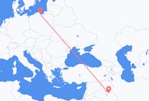 Flyrejser fra Baghdad til Gdańsk